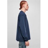 Urban Classics - Ultra Heavy Oversized Longsleeve shirt - Donkerblauw