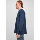 Urban Classics - Ultra Heavy Oversized Longsleeve shirt - Donkerblauw