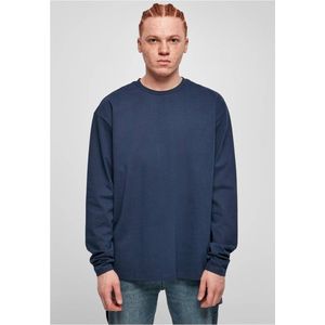 Urban Classics - Ultra Heavy Oversized Longsleeve shirt - Donkerblauw