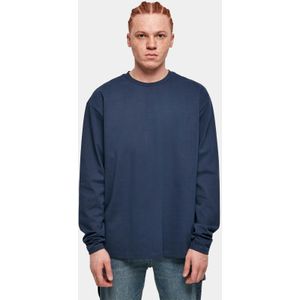 Urban Classics - Ultra Heavy Oversized Longsleeve shirt - Donkerblauw