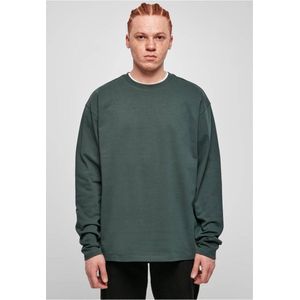 Shirt - Effen - Lange Mouw - Losse Pasvorm - Ronde Hals