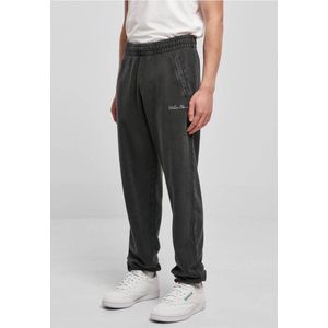 Urban Classics Small Embroidery Sweatpants Herenbroek, zwart.