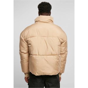 URBAN CLASSICS Winterjacke "Urban Classics Herren Short Big Puffer Jacket", (1 St.), ohne Kapuze