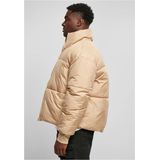 Winterjas - Gewatteerde Jas - Effen - Normale Pasvorm