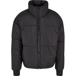 Pufferjas - Zwart - 100% Polyester - Oversized Pasvorm
