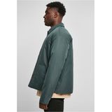 Urban Classics - Utility Jacket - Groen - Gewatteerd - Casual Stijl