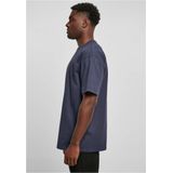 Urban Classics - Oversized Inside Out Heren T-shirt - Donkerblauw