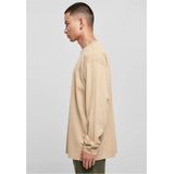Urban Classics - Heavy Oversized Garment Dye Longsleeve shirt - Beige
