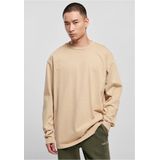 Urban Classics - Heavy Oversized Garment Dye Longsleeve shirt - Beige