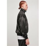 Urban Classics - Classic Trainingsjack - Zwart - Polyester - Oversized Pasvorm
