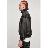 Urban Classics - Classic Trainingsjack - Zwart - Polyester - Oversized Pasvorm