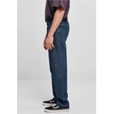 Urban Classics - Open Edge Loose Fit Broek rechte pijpen Donkerblauw