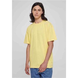 Urban Classics - Heavy Oversized Heren T-shirt Geel