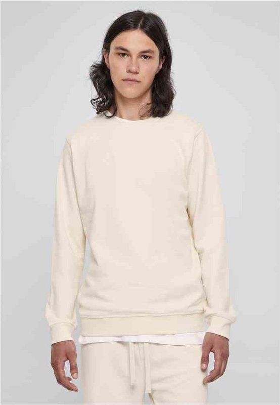 URBAN CLASSICS Rundhalspullover "Urban Classics Herren Basic Terry Crew", (1 tlg.)