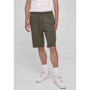 Urban Classics Basic Sweatshorts Homme, Olive, S