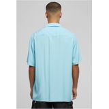 Urban Classics - Viscose Camp Overhemd - Blauw