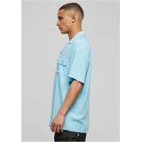 Urban Classics - Viscose Camp Overhemd - Blauw