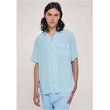 Urban Classics - Viscose Camp Overhemd - Blauw