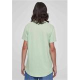Urban Classics - Shaped Long Heren T-shirt - Groen