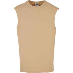 Urban Classics - Open Edge Mouwloze top Beige