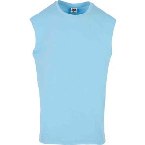 Urban Classics - Open Edge Mouwloze top Blauw