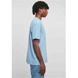 Urban Classics - Heavy Oversized Garment Dye Heren T-shirt - Blauw