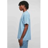 Urban Classics - Heavy Oversized Garment Dye Heren T-shirt - Blauw