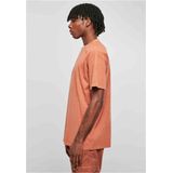 Urban Classics - Heavy Oversized Garment Dye Heren T-shirt - Oranje