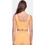 Urban Classics - Recycled Squared SportBH - Oranje - Gerecycled Materiaal