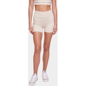 Urban Classics - Korte Damesshort - Softseagrass - High Waist - Gerecycled Materiaal