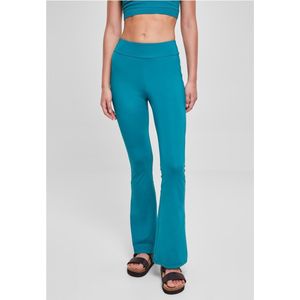URBAN CLASSICS Leggings "Urban Classics Damen Ladies Recycled High Waist Flared Leggings", (1 tlg.)