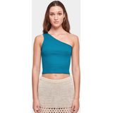 Top - Effen - Jersey - Mouwloos - Aansluitende Pasvorm