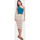 Top - Effen - Jersey - Mouwloos - Aansluitende Pasvorm