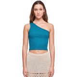 Top - Effen - Jersey - Mouwloos - Aansluitende Pasvorm