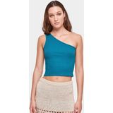 Top - Effen - Jersey - Mouwloos - Aansluitende Pasvorm