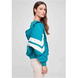 Crinkle Batwing Jacket - Watergreen - 100% Nylon