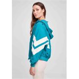 Crinkle Batwing Jacket - Watergreen - 100% Nylon