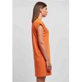 Jerseyjurken - Turtle Extended Shoulder Dress - Vintageorange - 100% Katoen