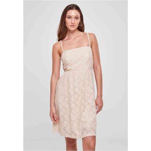 Urban Classics - Laces Korte jurk - XL - Beige