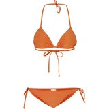 Urban Classics - Recycled Triangle Bikini Set - Oranje