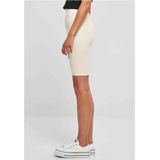 Urban Classics - High Waist Korte cycle broek - Ivoorkleurig