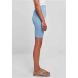 Urban Classics - High Waist Korte cycle broek - Blauw