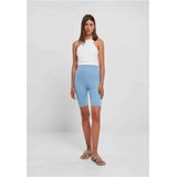 Urban Classics - High Waist Korte cycle broek - Blauw