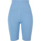 Urban Classics - High Waist Korte cycle broek - Blauw