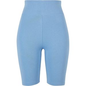 Urban Classics - High Waist Korte cycle broek - Blauw