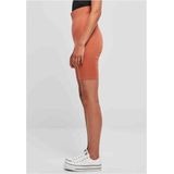 Urban Classics - High Waist Korte cycle broek - Oranje