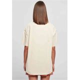 Urban Classics - Oversized Boyfriend Dames T-shirt - Ivoorkleurig