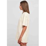 Urban Classics - Oversized Boyfriend Dames T-shirt - Ivoorkleurig