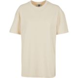 Urban Classics - Oversized Boyfriend Dames T-shirt - Ivoorkleurig