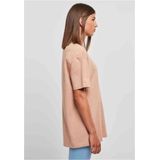 Urban Classics - Oversized Boyfriend Dames T-shirt - Roze